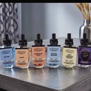 NEW Bath and Body Works Wallflowers Home Fragrance Refills - 6 Piece Bundle